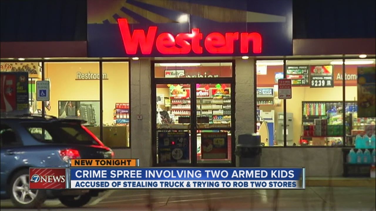 Gun-toting children went on alleged robbery spree