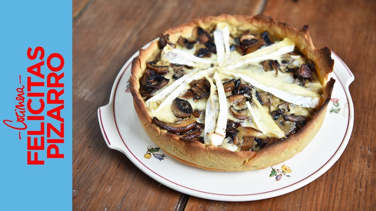 Quiche de Hongos | Felicitas Pizarro