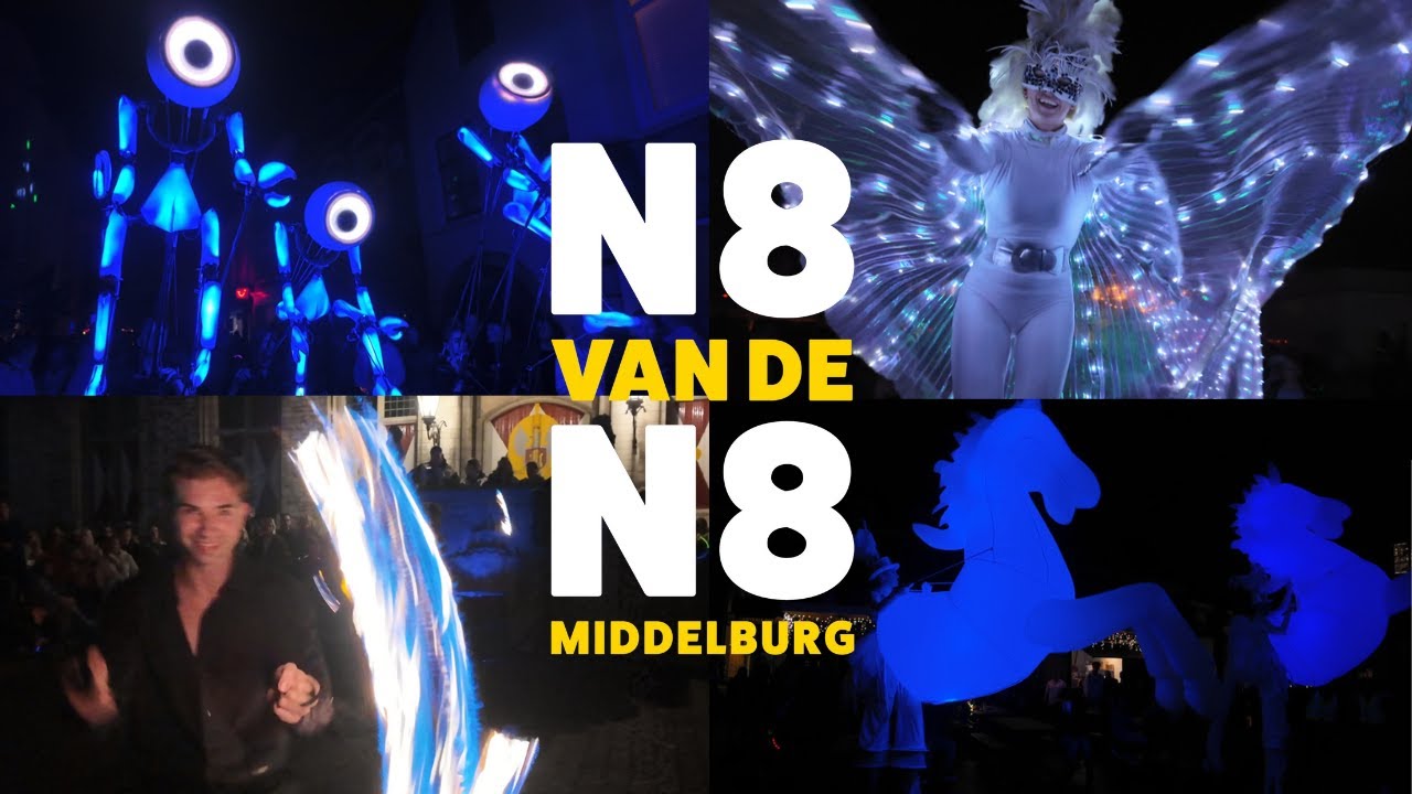 N8vdN8, het leukste evenement van Middelburg in het donker!