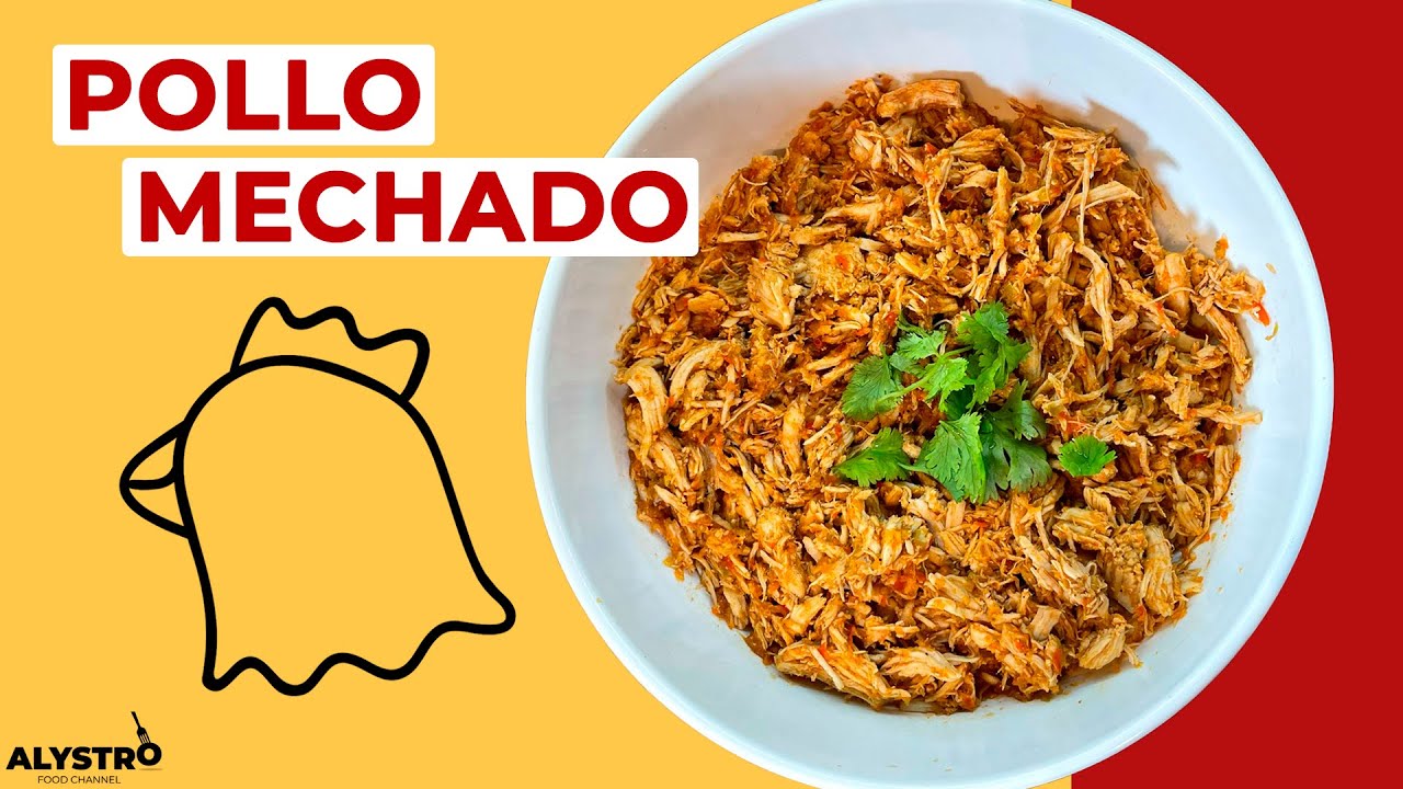 CÓMO HACER POLLO MECHADO PARA PASTELITOS, PATACÓN, EMPANADAS, etc. | ALYSTRO FOOD