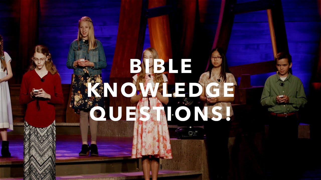 Bible Knowledge Questions | National Bible Bee Competition 2020