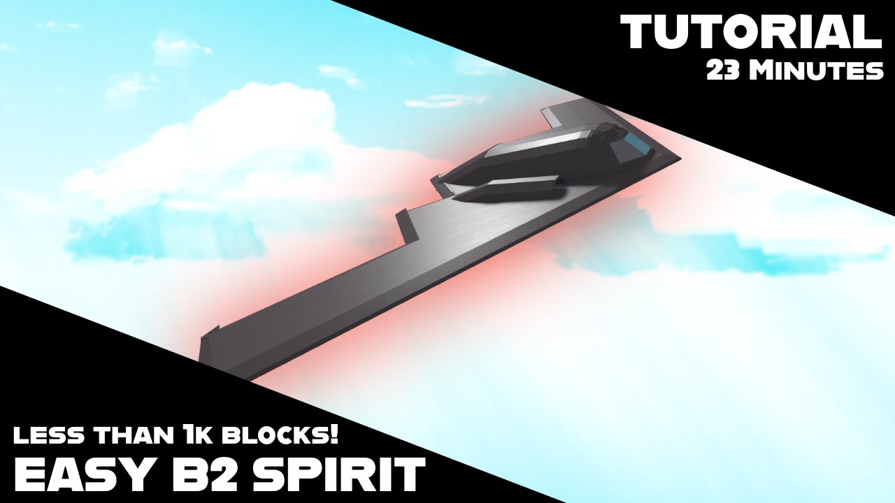 HOW TO MAKE A SIMPLE B2 SPIRIT || Build A Boat For Treasure