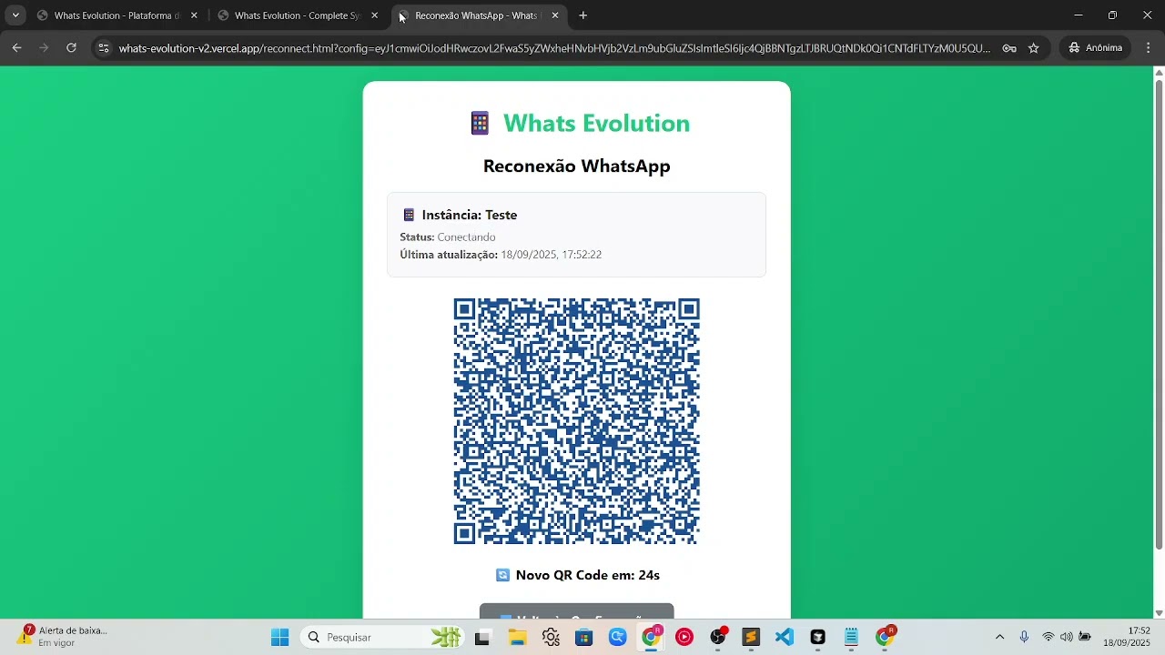 Whats Evolution V2 🚀 Gerencie Múltiplas Instâncias + Chatwoot + Auto Notificações + IA no WhatsApp