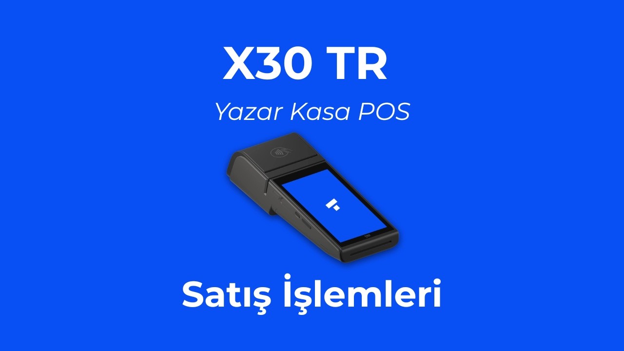 Beko X30 TR Yazar Kasa POS Nasıl Kullanılır? - Satış İşlemleri
