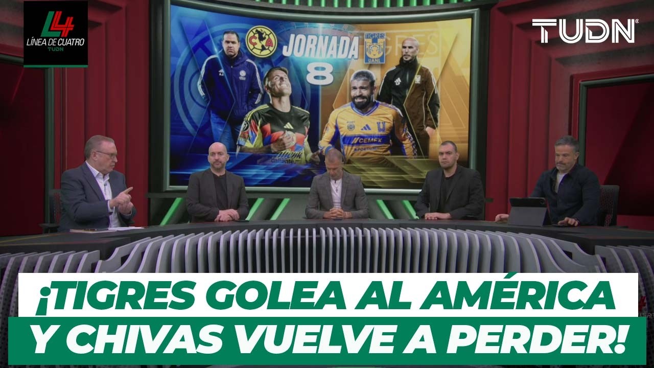 ¡AMÉRICA NO DESPIERTA! Cruz Azul gana en Monterrey y Toluca se impone a Chivas | Resumen Línea de 4