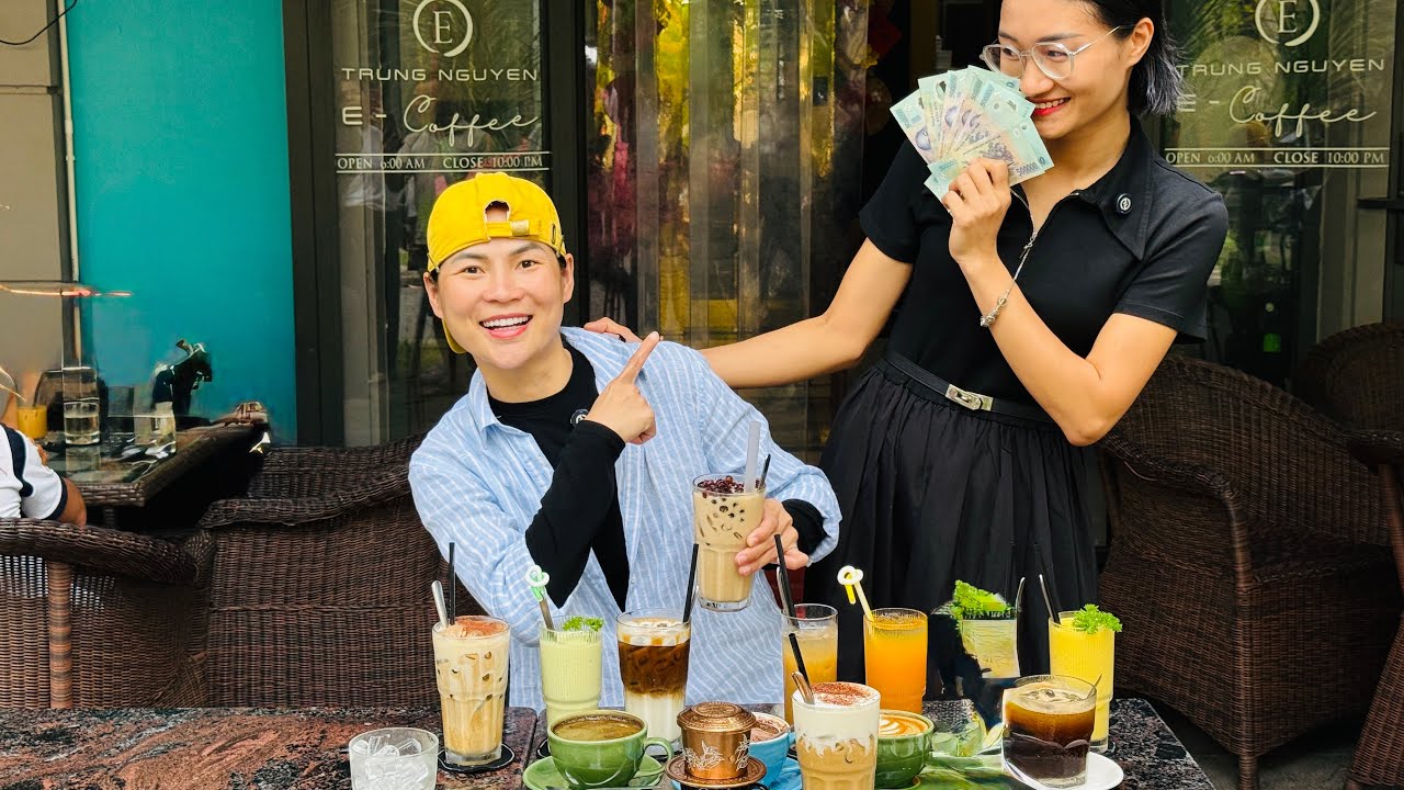 LẦN ĐẦU TIÊN NGA SUMO NGỤC NGÃ KHI NHẬN THỬ THÁCH UỐNG 15 LY CAFE NGUYÊN CHẤT TẠI PHÚ QUỐC