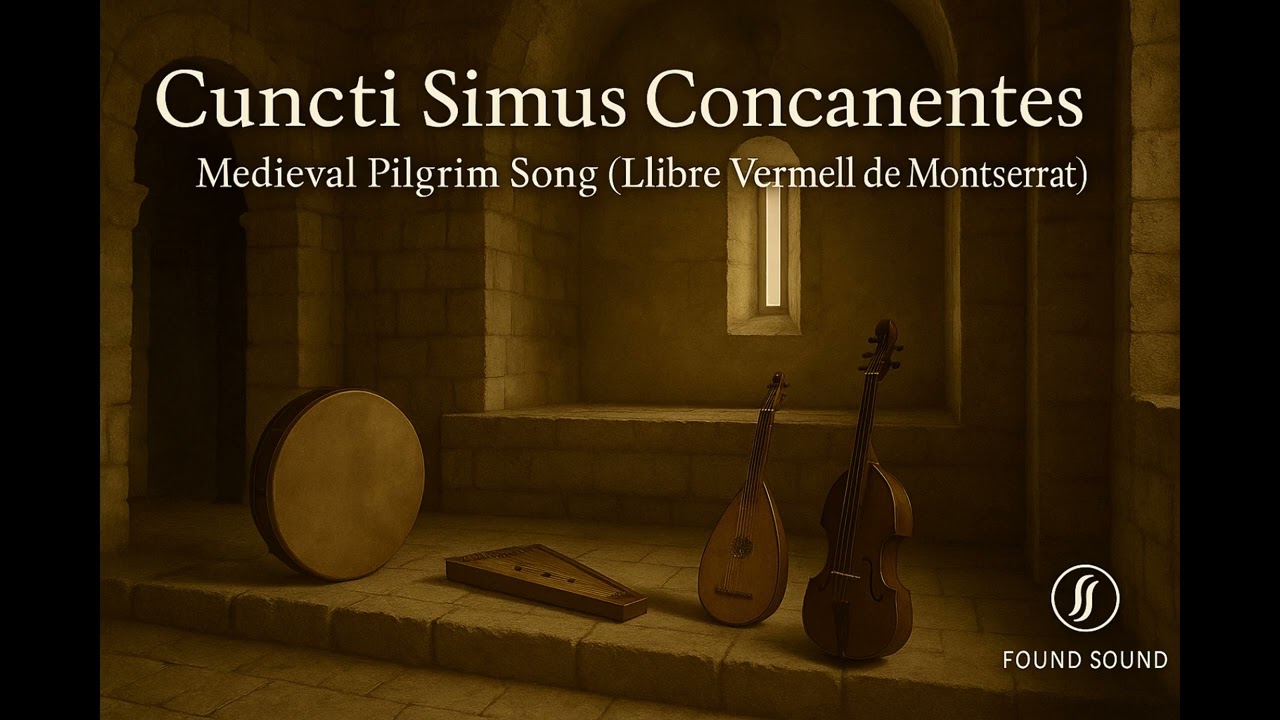 🎵 Cuncti Simus Concanentes — Medieval Pilgrim Song (Llibre Vermell de Montserrat) | Found Sound