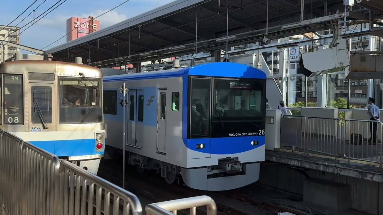 福岡市地下鉄 4000系 4126試運転