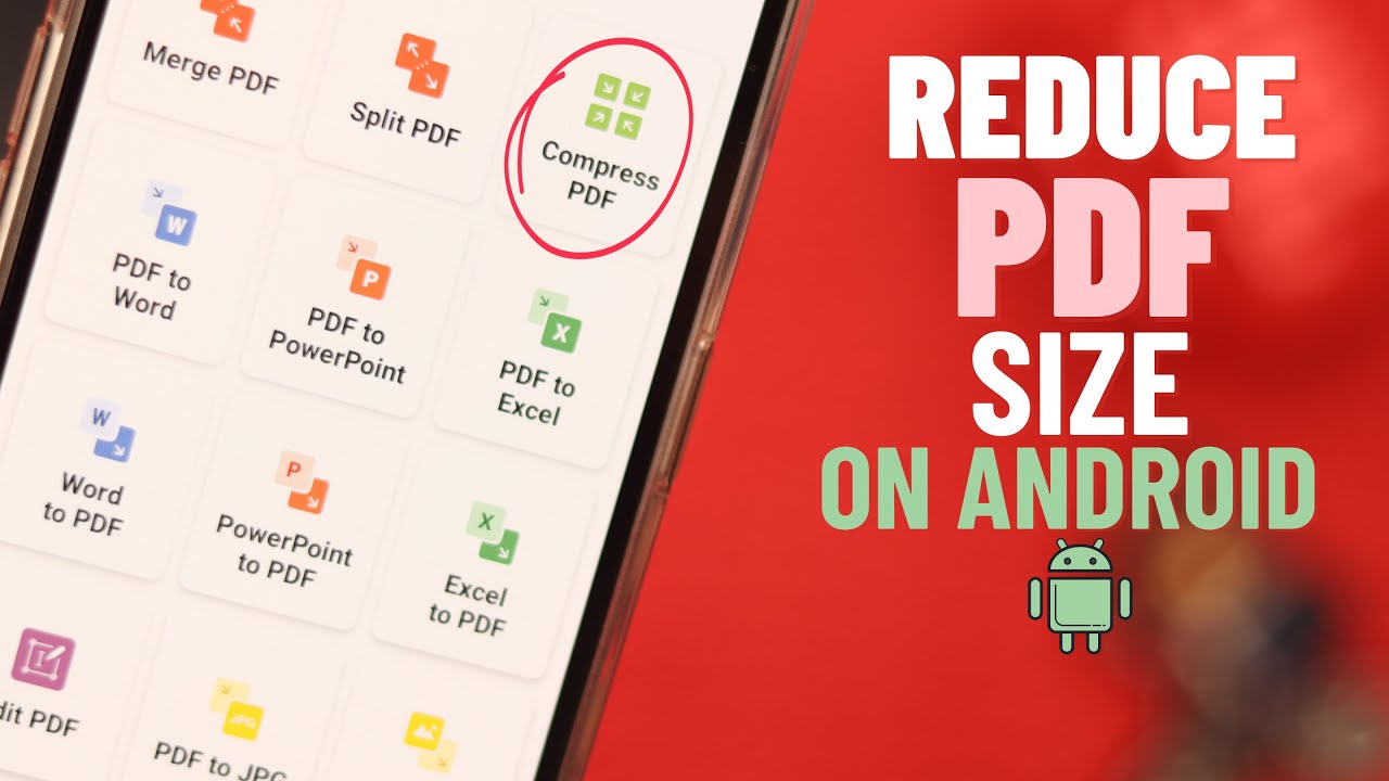 Как уменьшить размер PDF-файла на любом Android-устройстве! [Сжатие]