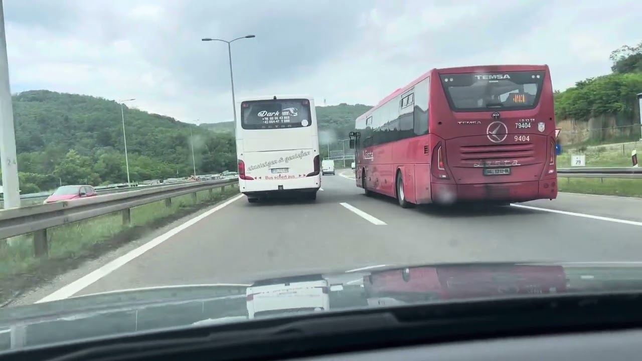 Beograd, voznja, naplatna rampa Vrcin - petlja Bubanj potok - Autokomanda