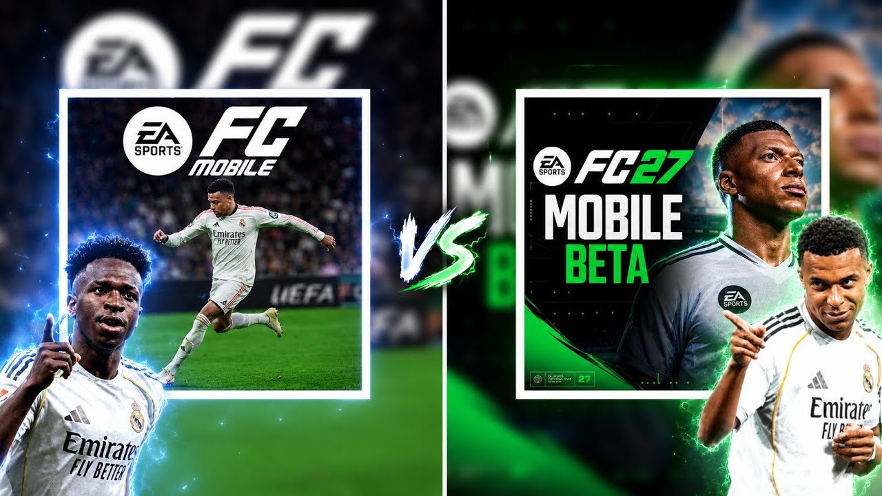 EA SPORTS FC Mobile 26 против FC Mobile 27 BETA ▪︎ ПОЛНОЕ сравнение &mdash; Графика, анимация и геймплей