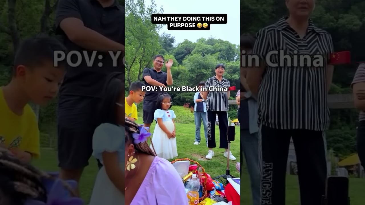IS BEING BLACK IN CHINA REALLY THAT SERIOUS!? 😂😂😂 #voiceover
