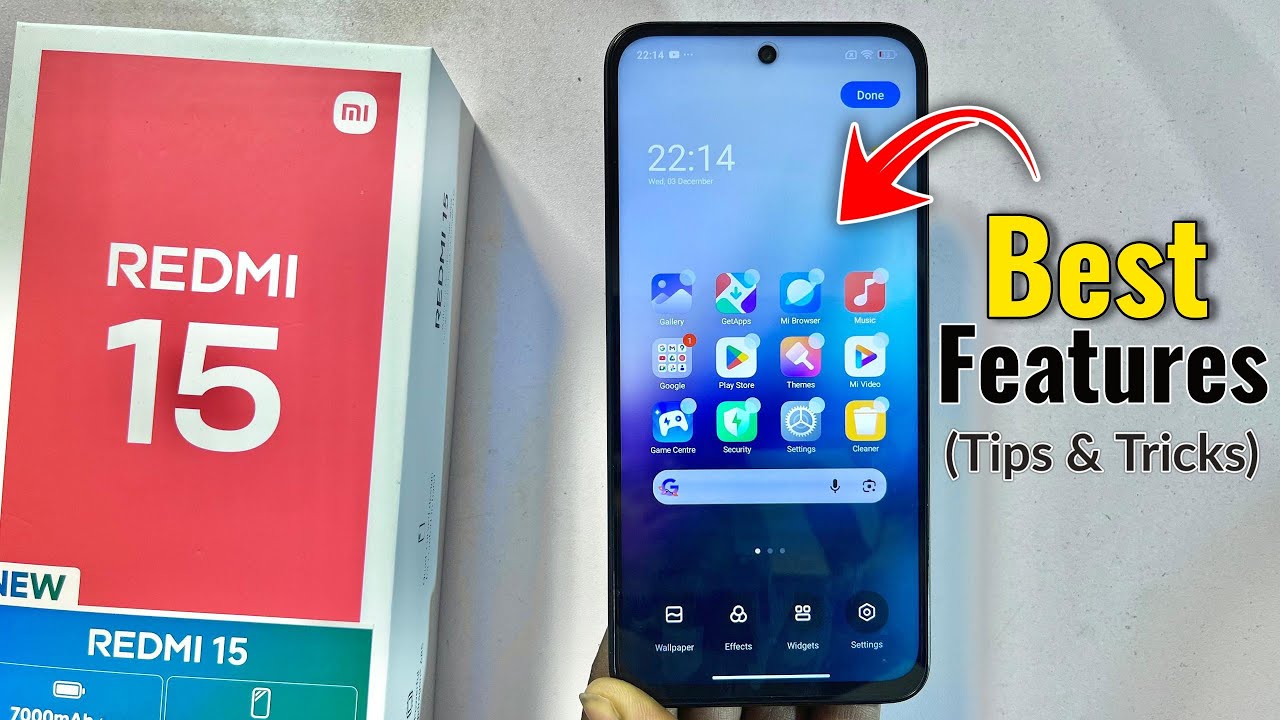 Best Features of the Redmi 15 &ndash; Tips and Tricks! 