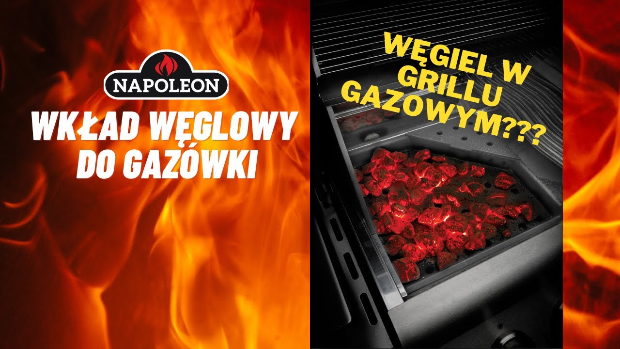Grillowanie węglem na gazowym grillu!