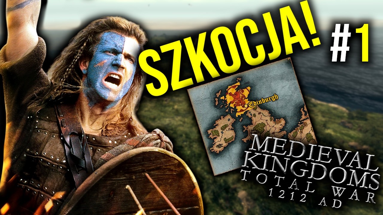 WOJNA O NIEPODLEGŁOŚĆ SZKOCJI! Medieval Kingdoms 1212 - Total War ATTILA | #1