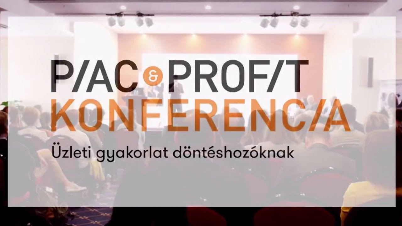 Piac & Profit konferenci&aacute;k