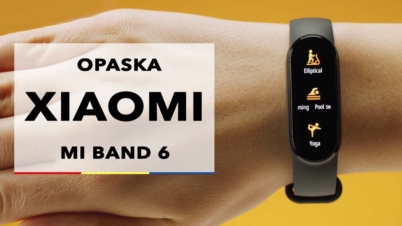 Opaska Xiaomi Mi Band 6 - dane techniczne - RTV EURO AGD