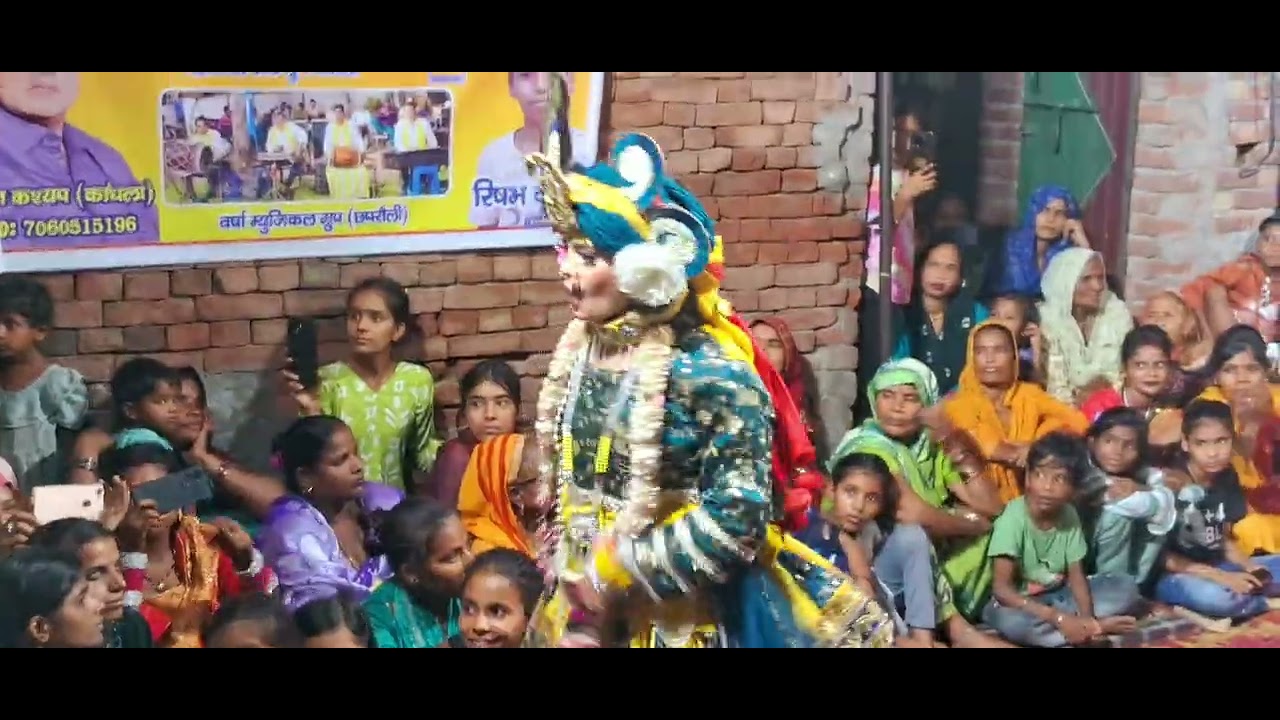 Mataki Mat fode kanaya Radha Rus gay Durga Jagran Party kandhla Shamli