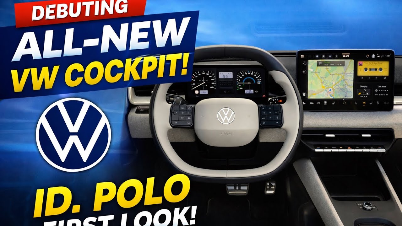New VW ID. Polo Interior 2027 – Futuristic Cockpit First Look