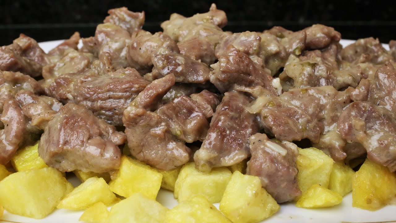 Magro de cerdo al ajo