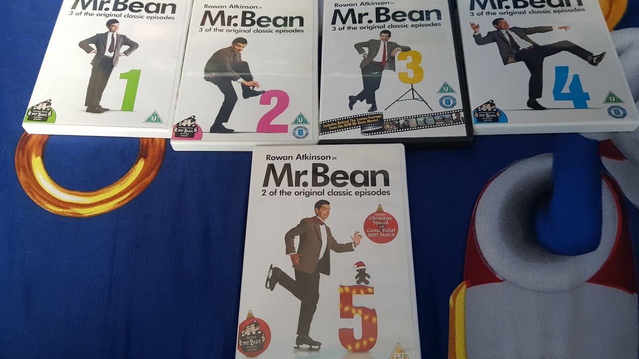 ⭐ Mr. Bean Live Action TV Series DVD Collections ⭐
