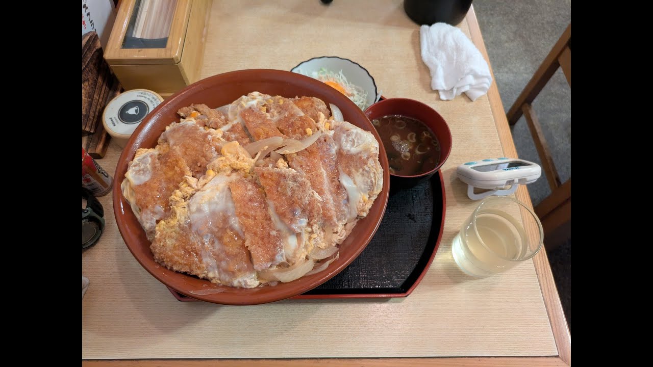 名古屋にある味福にてカツ丼チャレンジ！！