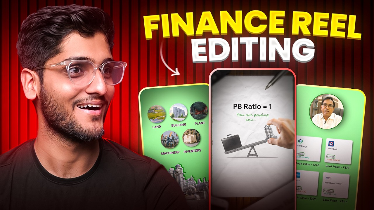 How I Edit Finance Reels for Clients (Premiere Pro + After Effects) | Step by Step Reel Editing