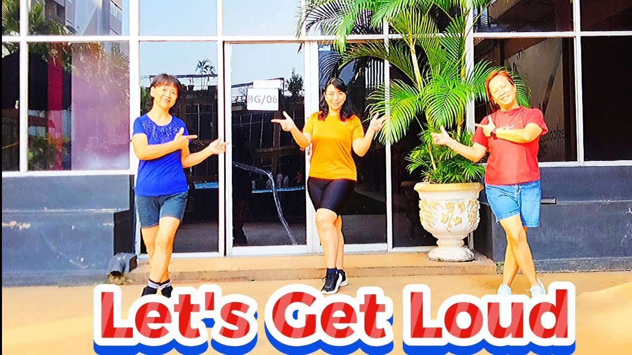 Let's Get Loud Line Dance - Choreo by Lena Jo (KOR) & Chocola Lee (KOR)