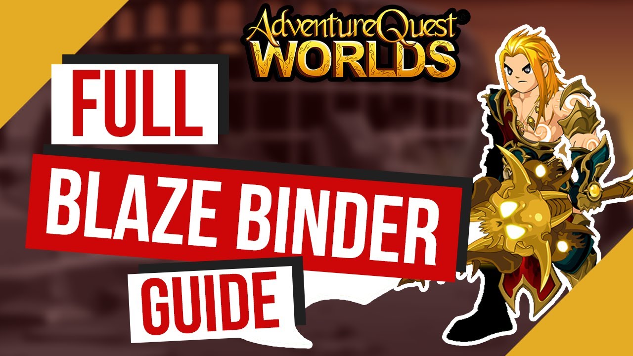 AQW How To Get Blaze Binder Class For Free 2021 Tutorial, Full Guide (Walkthrough)