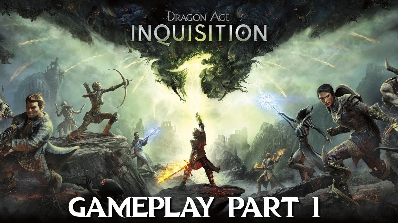 Dragon Age: Inquisition Gameplay Part 1 - The Wrath of Heaven (Qunari Female, Modded)