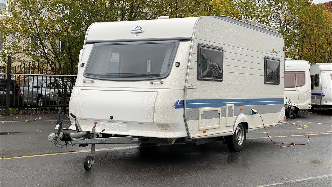 Компактный немецкий кемпер Hobby De Luxe 450 2000 год выпуска