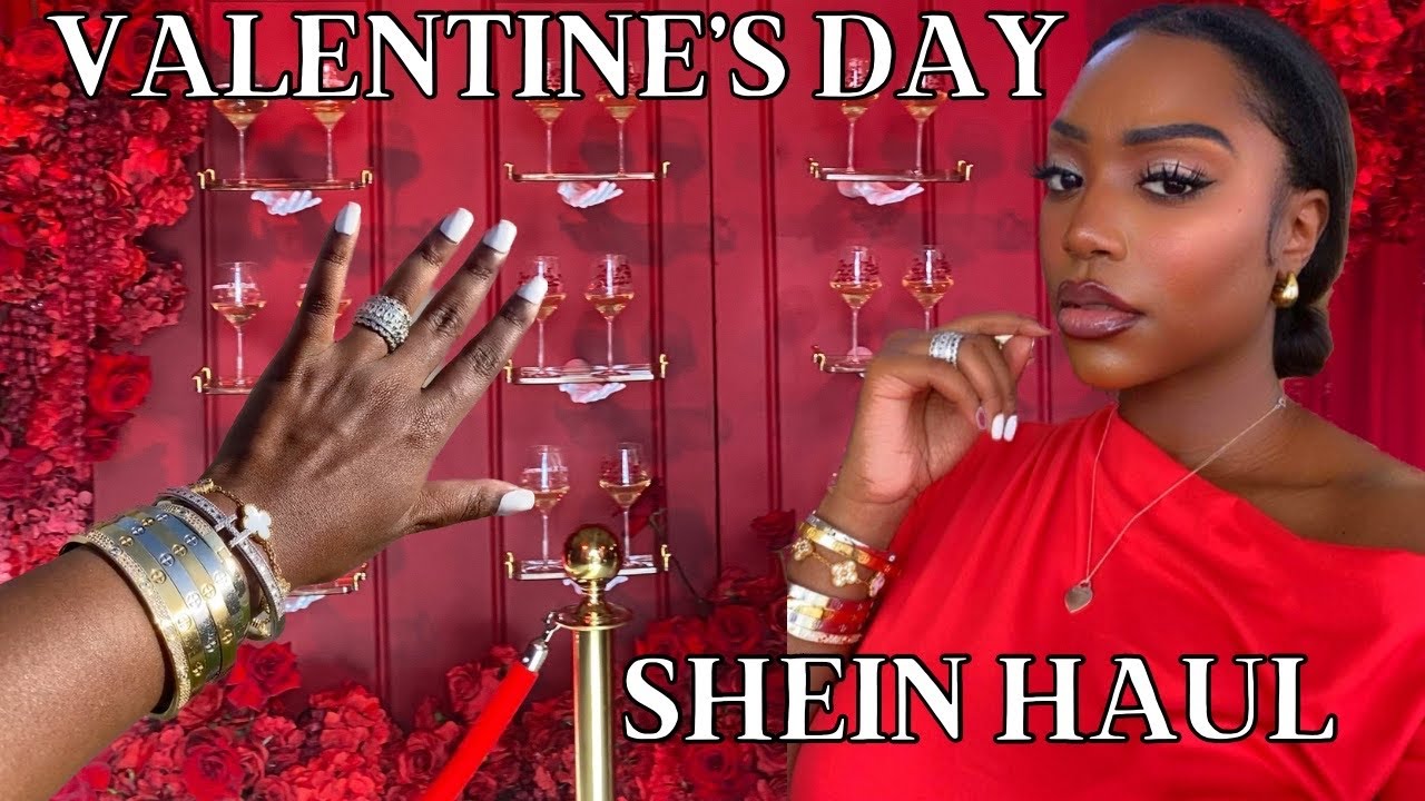 SHEIN Valentines Day Outfit Inspo & TRY ON HAUL #SHEIN