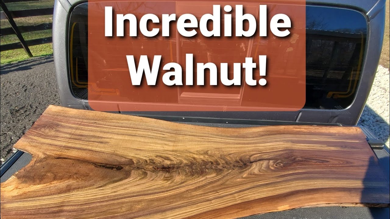 Incredible Crotch Walnut!
