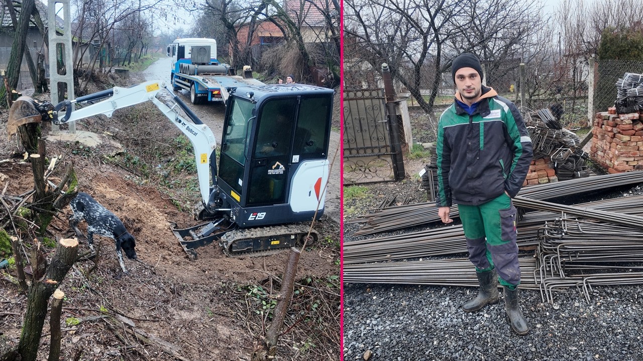 MEGKEZDTÜK CSABIÉK TELKÉN A FA TUSKÓ KISZEDÉSÉT🏡🌳