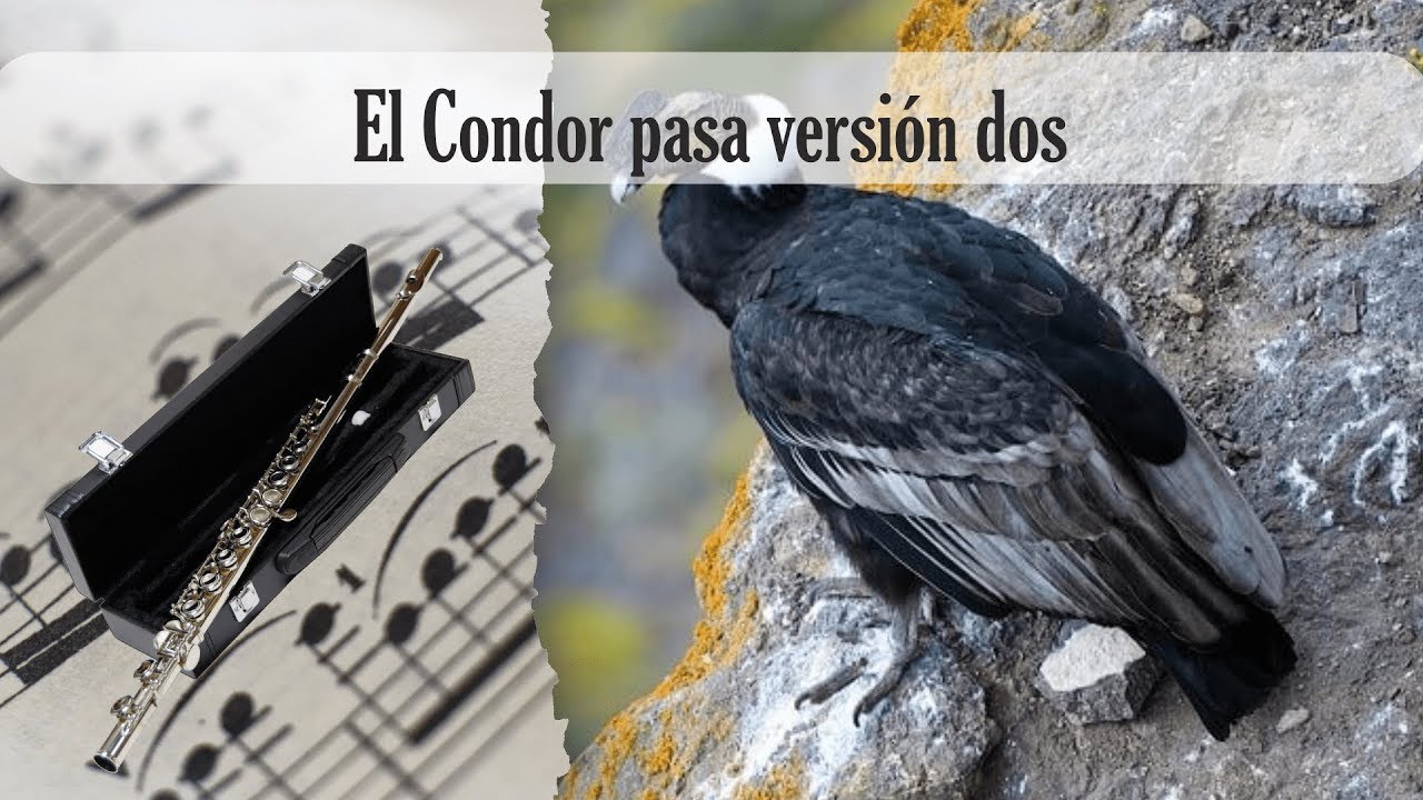 Partitura El Condor pasa versión dos Flauta Traversa