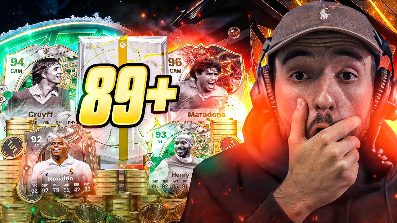J'OUVRE des PACKS ICONES 89+ ( que du lourd ? ) - FC 26 Ultimate Team