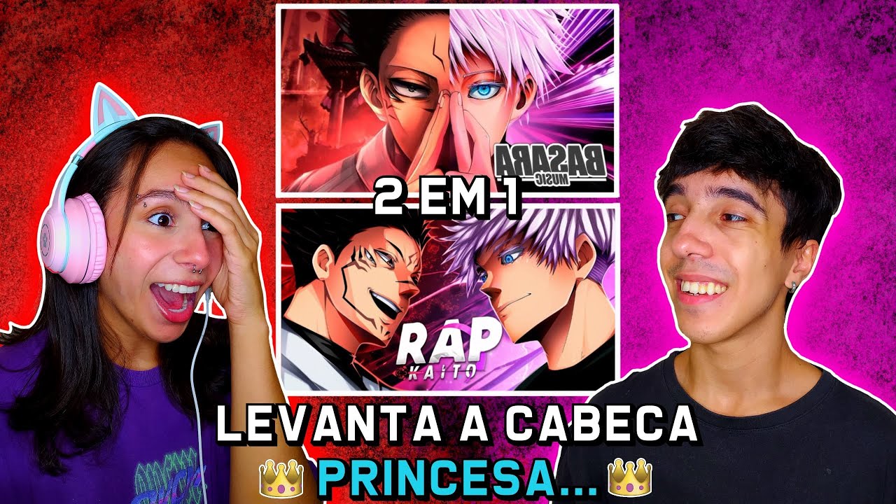 REACT - Gojo vs Sukuna | Expansão de Domínio | Kaito & Sukuna VS Satoru |Santuário Infinito| Basara