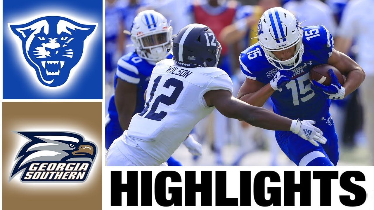 Georgia State vs Georgia Southern Highlights | College Football Week 9 | 2023 College Football