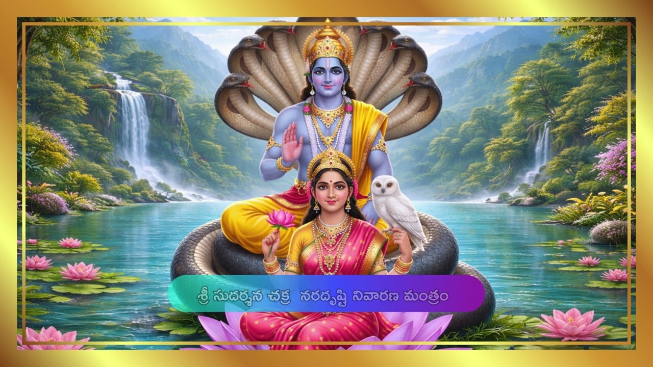 నరదృష్టి నివారణకు శ్రీ సుదర్శన చక్ర మంత్ర జపం || Powerful Mantra || Remove Evil Eye Negative Energy