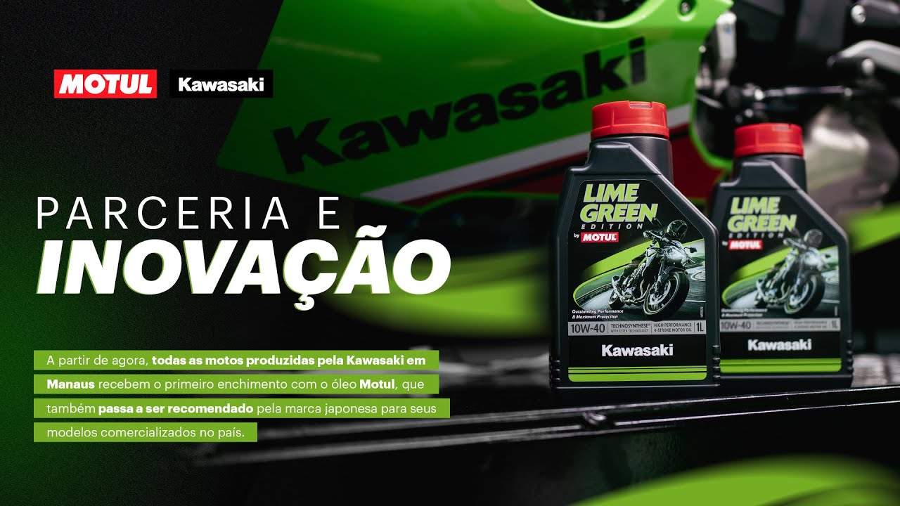 Motul e Kawasaki - Parceria e Inovação