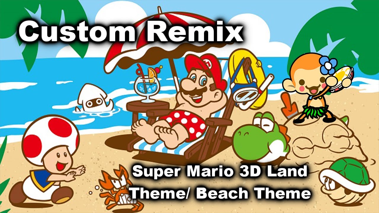 Rhythm Heaven (Custom Remix) - Super Mario 3D Land Theme/Beach Theme