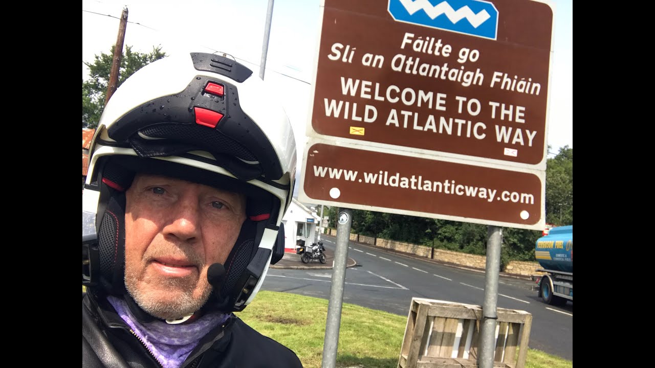 Wild Atlantic Way Ierland via Engeland juni 2025 op de motor van noord naar zuid
