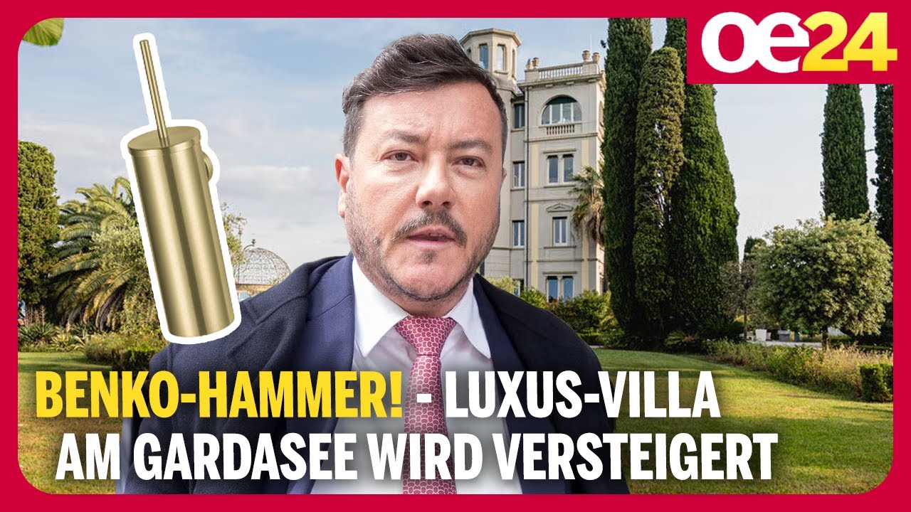 Benko-Hammer! Luxus-Villa am Gardasee wird versteigert | Videos von Aurena.at