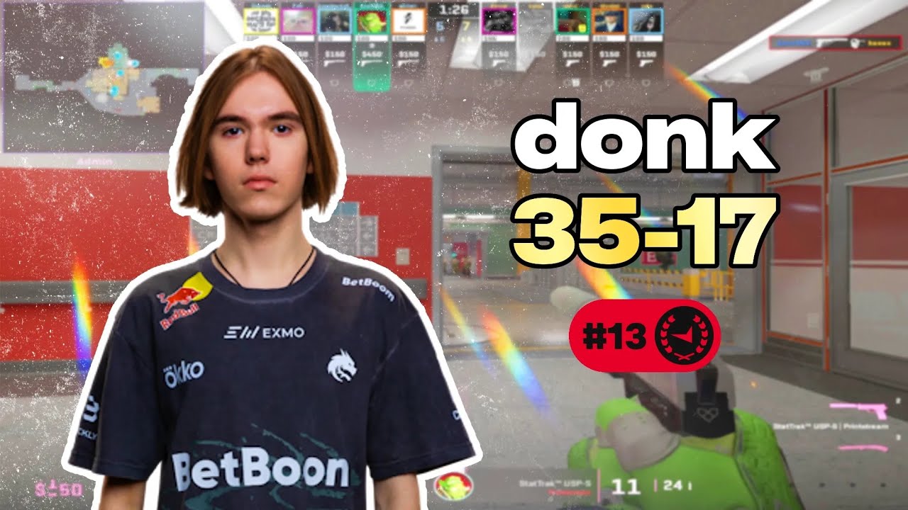 DONK 35-17 EU FACEIT POV (Ядерное оружие) | 4777 ЭЛО