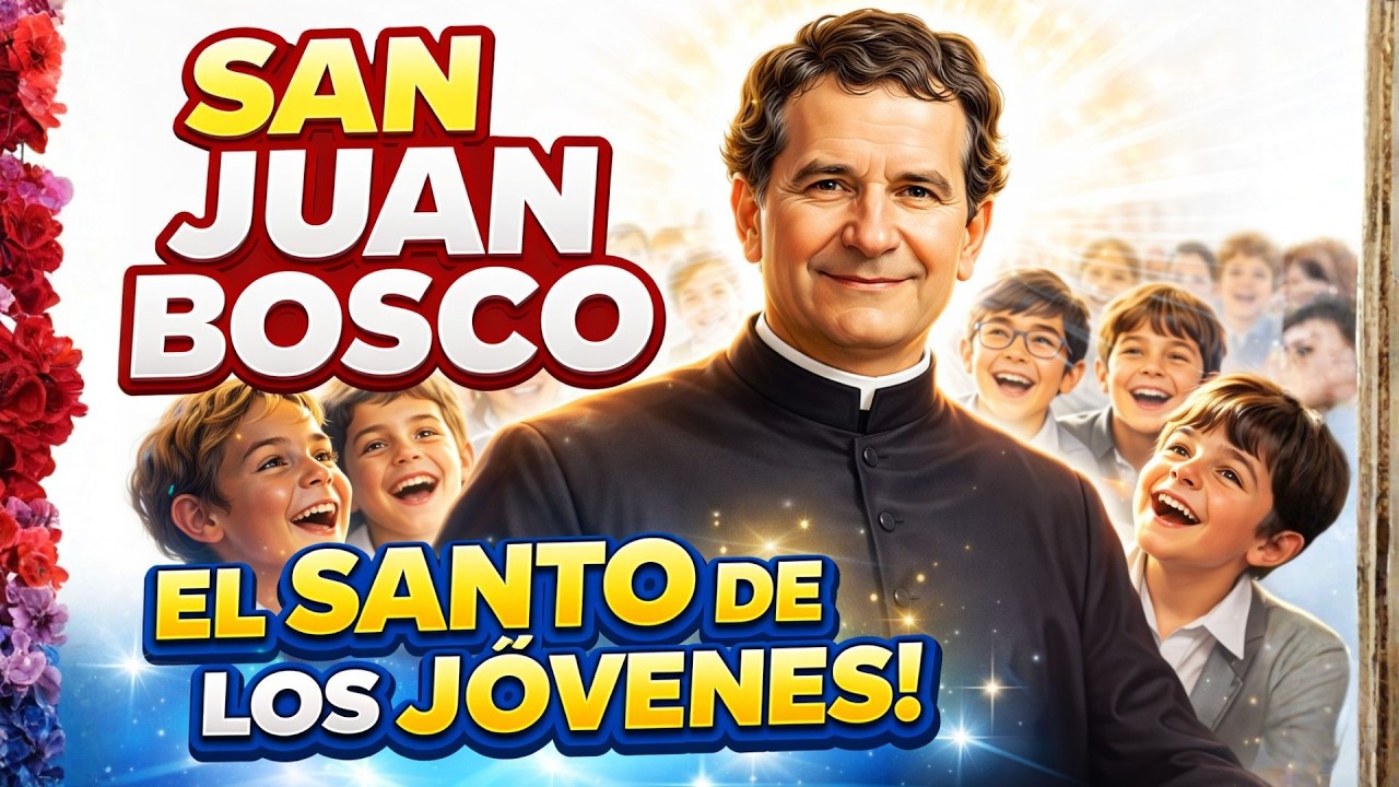 San Juan Bosco🤍El santo de los jóvenes👧👦
