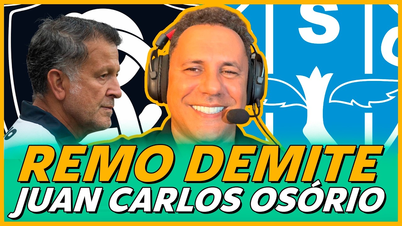 REMO DEMITE O TREINADOR JUAN CARLOS OSÓRIO