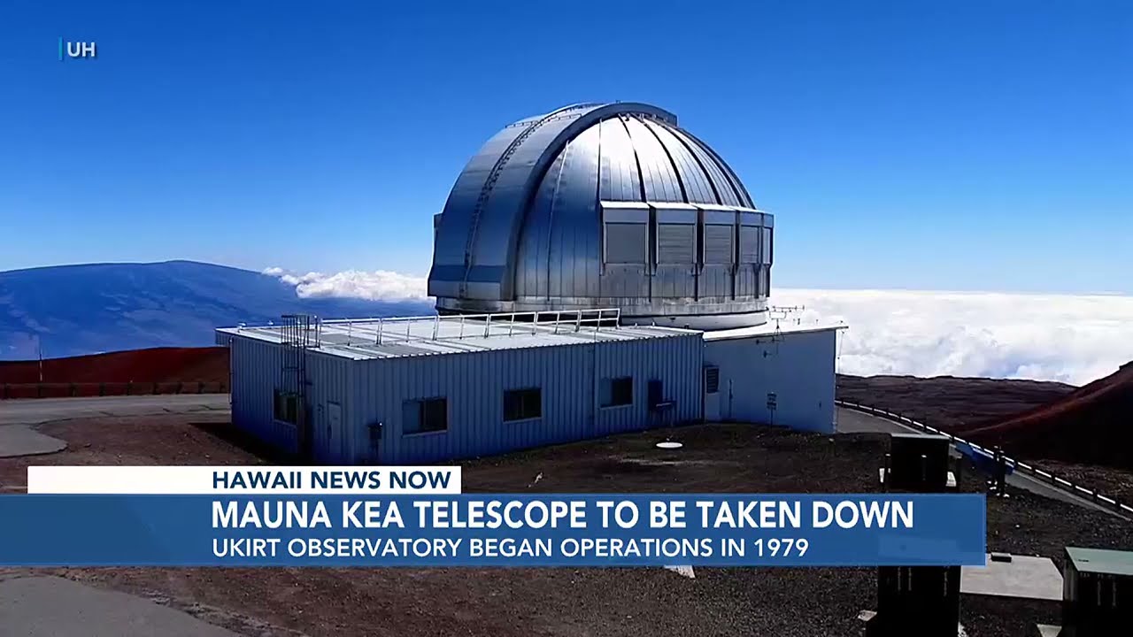 After 50 years the telescope at the top of Mauna Kea will be removed