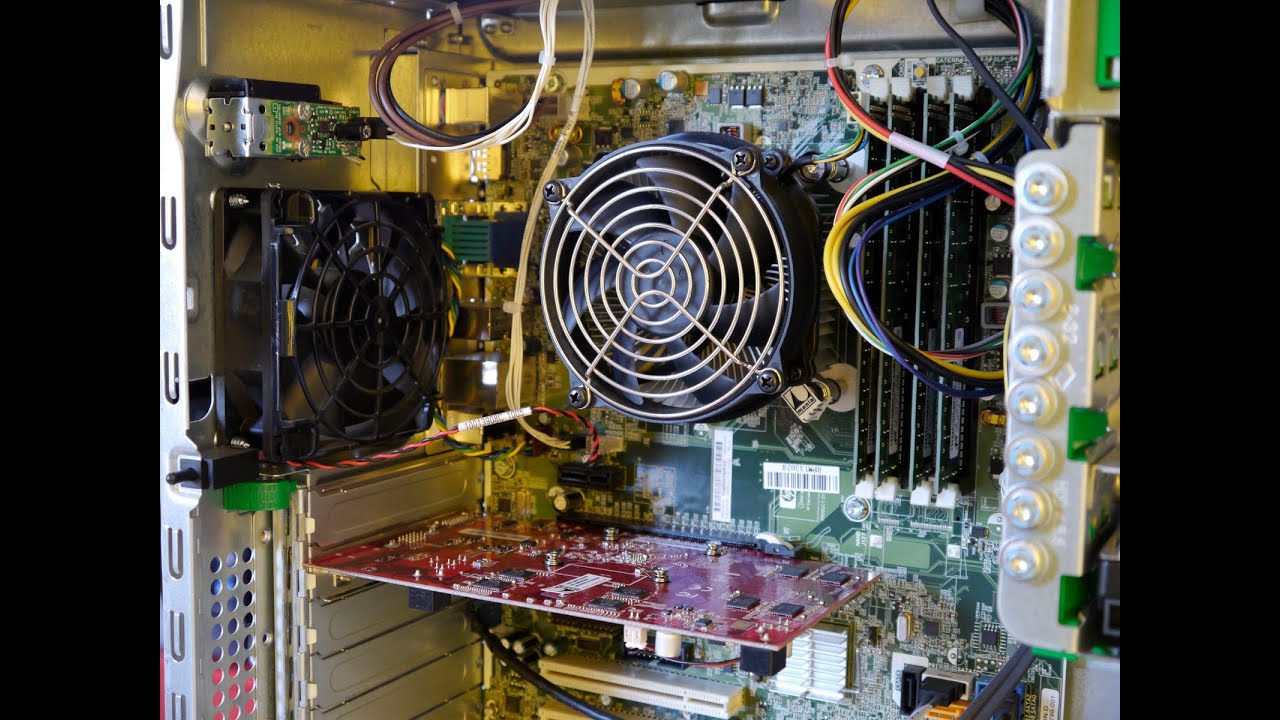 HP Elite 8100 Inside