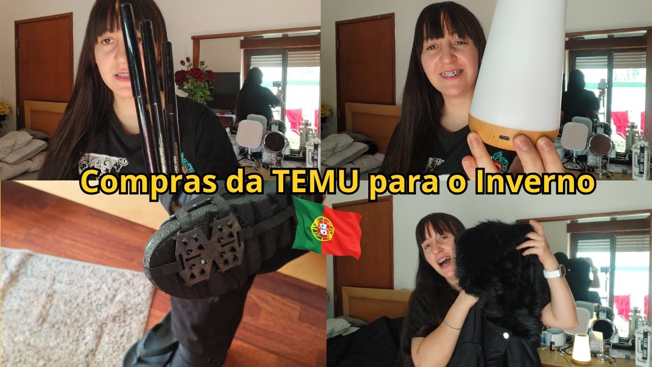 ENCOMENDAS TEMU para o INVERNO em PORTUGAL | Roupas LINDAS e BARATAS 💸 + DESCONTOS EXCLUSIVOS!