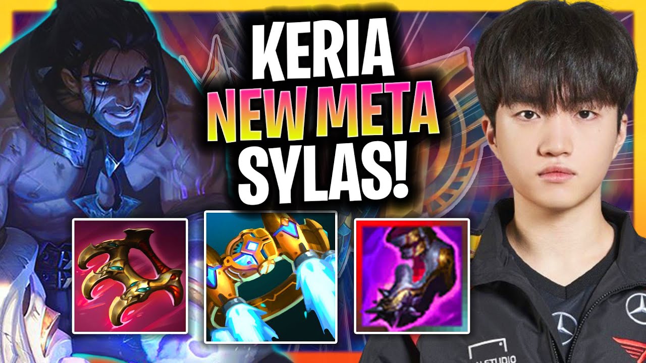 KERIA INSANE NEW META SYLAS SUPPORT! | T1 Keria Plays Sylas Support vs Leona!  Season 2025